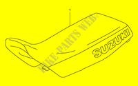 SELLE pour Suzuki RM 80 2000