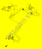 SYSTEME RECYCLAGE GAZ ECHAPPEMENT (MODEL K3/K4/K5/K6) pour Suzuki SV 650 2004