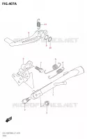 BEQUILLE pour Suzuki GSX-S 1000 2022