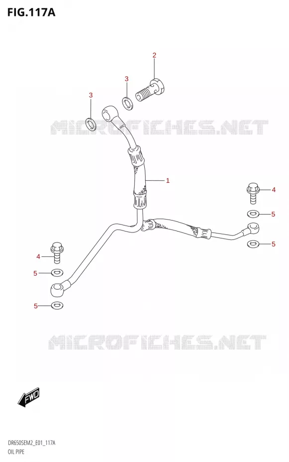 DURITE D'HUILE Suzuki MOTO 650 DR 2022  DR650SE M2 (E01)