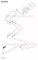 SYSTÈME DE RECYCLAGE VAPEURS CARBURANT pour Suzuki V-STROM 650 2022
