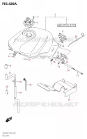 RESERVOIR D'ESSENCE650AU) pour Suzuki SV 650 2021