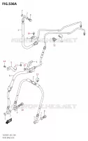 DURITE DE FREIN AVANT0XA,SV650XAU) pour Suzuki SV 650 2021
