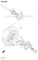 ROUE ARRIEREV650XA,SV650XAU) pour Suzuki SV 650 2021