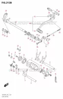 ENSEMBLE SELECTEUR DE VITESSESSV650XAU) pour Suzuki SV 650 2022