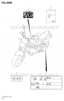 ETIQUETTE (E02) pour Suzuki SV 650 2022