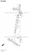 COLONNE DE DIRECTION pour Suzuki GSX-R 125 2021