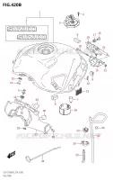 RESERVOIR D'ESSENCE (GSX S750A) pour Suzuki GSX-S 750 2022