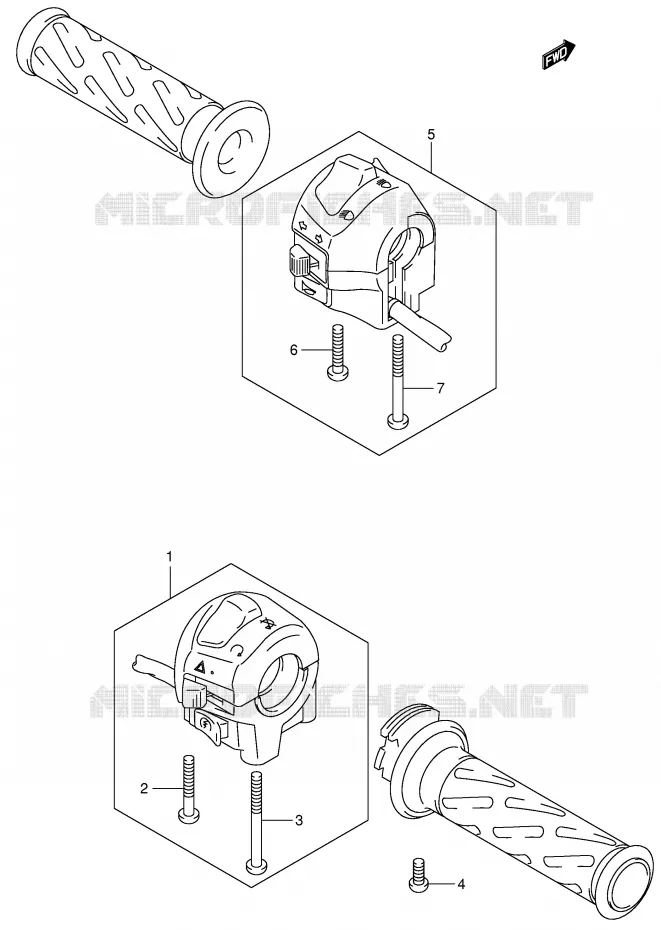 COMMODOS (SV1000/U1/U2) Suzuki MOTO 1000 SV 2003  SV1000K3(E2)