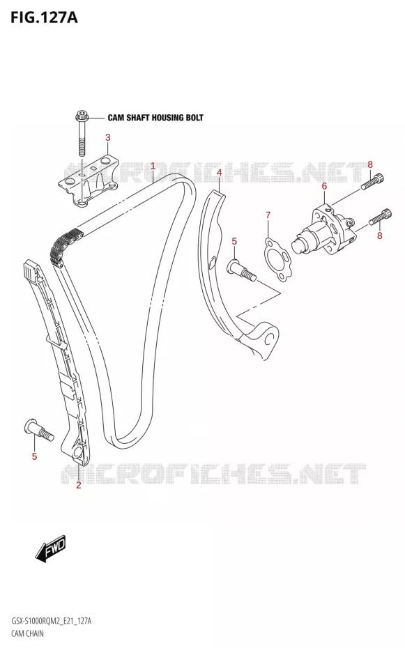 DISTRIBUTION Suzuki MOTO 1000 GSX-S 2022  GSX-S1000RQ 2022 M2 (E21)