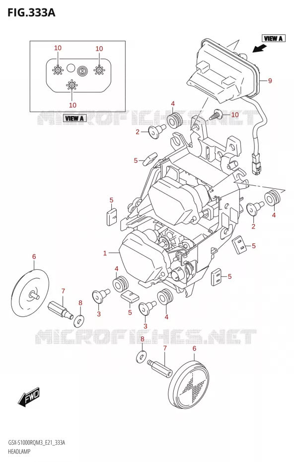 PHARE Suzuki MOTO 1000 GSX-S 2023  GSX-S1000RQ  M3 (E21)
