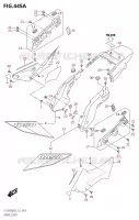 CARENAGES (DL1050RR) pour Suzuki V-STROM 1050 2023