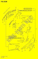 CARENAGES ARRIERE (DL1050RJ) pour Suzuki V-STROM 1050 2023