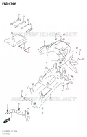 GARDE BOUE ARRIERE (DL1050RC) pour Suzuki V-STROM 1050 2022