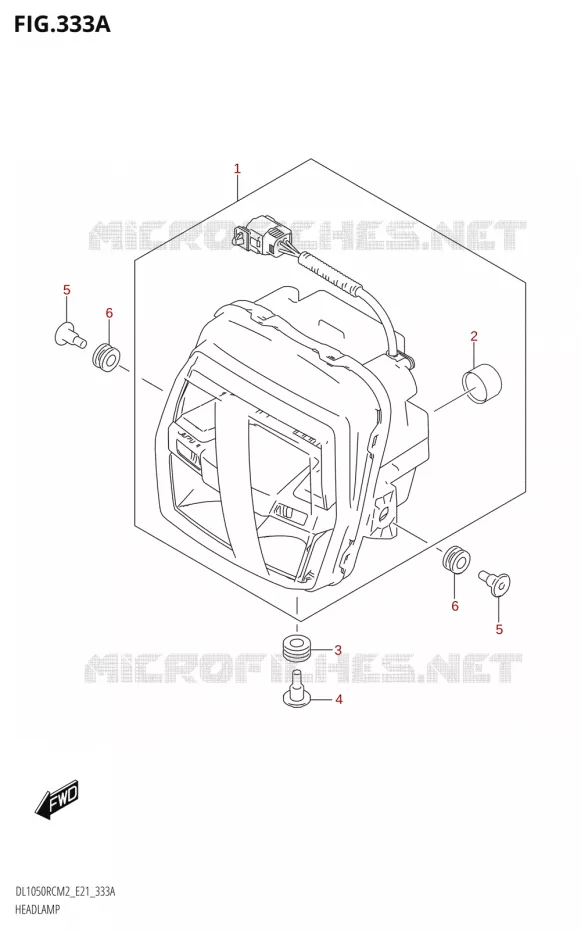 PHARE Suzuki MOTO 1050 V-STROM 2022  DL1050RC M2 (E21)