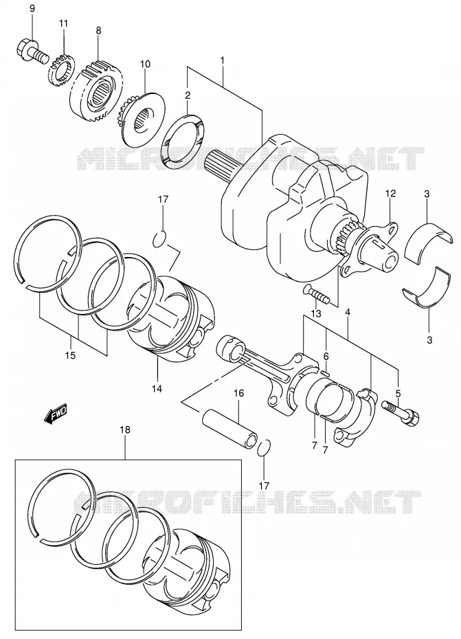 VILEBREQUIN Suzuki MOTO 650 SV 2002  SV650UK2(E2)