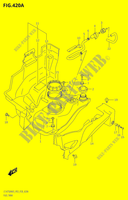 RESERVOIR D'ESSENCE (P03,P28) pour Suzuki KINGQUAD 750 2023