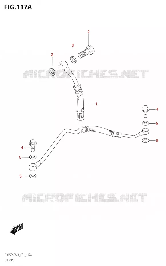 DURITE D'HUILE Suzuki MOTO 650 DR 2023  DR650SE M3 (E01)