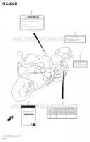 ETIQUETTE (E03) pour Suzuki GSX-R 600 2020