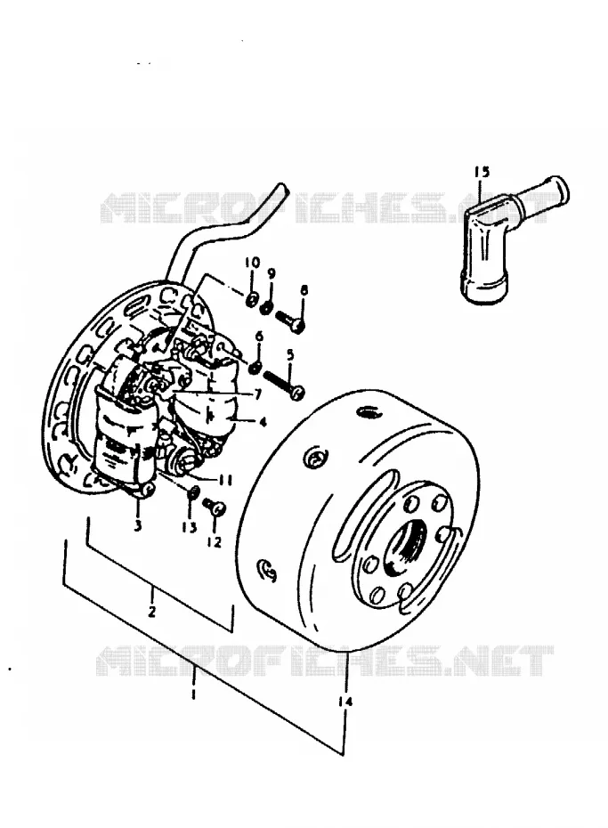 PIECES MARCHES SPECIAUX (E2) Suzuki MOTO 125 TS-ER 1992  TS125ERN