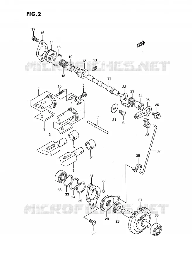 VALVE D'ECHAPPEMENT Suzuki MOTO 250 RMX 1993  RMX250RP(E1)