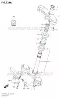 COLONNE DE DIRECTION pour Suzuki GSX-R 600 2022