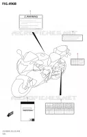 ETIQUETTE (E03) pour Suzuki GSX-R 600 2023