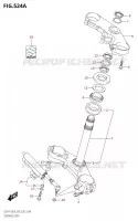 COLONNE DE DIRECTION pour Suzuki GSX-R 750 2019
