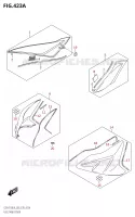 COUVRE RESERVOIR pour Suzuki GSX-R 750 2019
