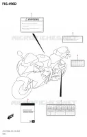 ETIQUETTE (E03) pour Suzuki GSX-R 750 2020