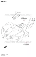 GARDE BOUE AVANT (P03) pour Suzuki KINGQUAD 400 2023