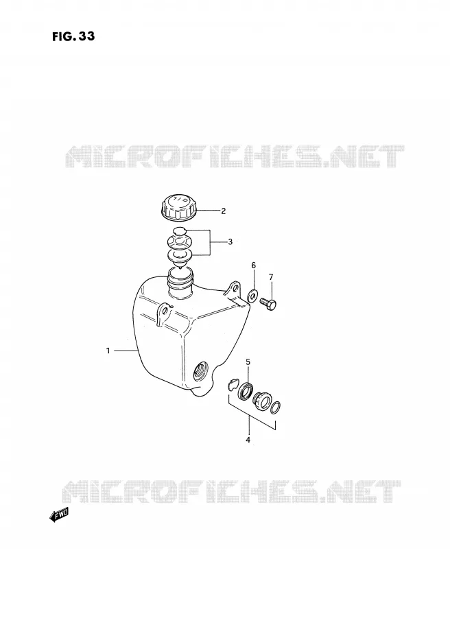 RESERVOIR D'HUILE Suzuki MOTO 185 TS-ER 1992  TS185ERN(E24)