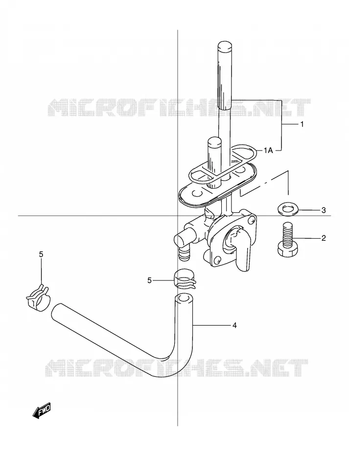ROBINET D'ESSENCE Suzuki MOTO 125 TU 1999  TU125XTUX(E2)