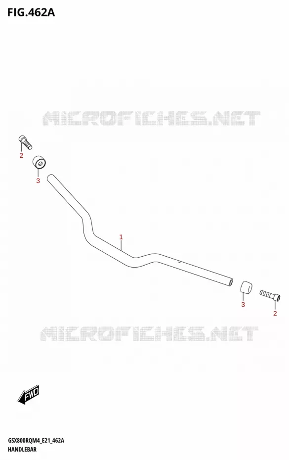 GUIDON Suzuki MOTO 800 GSX 2024  GSX800RQ M4 (E21)