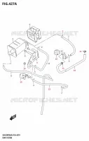 SYSTÈME DE RECYCLAGE VAPEURS CARBURANT pour Suzuki GSX-R 250 2023