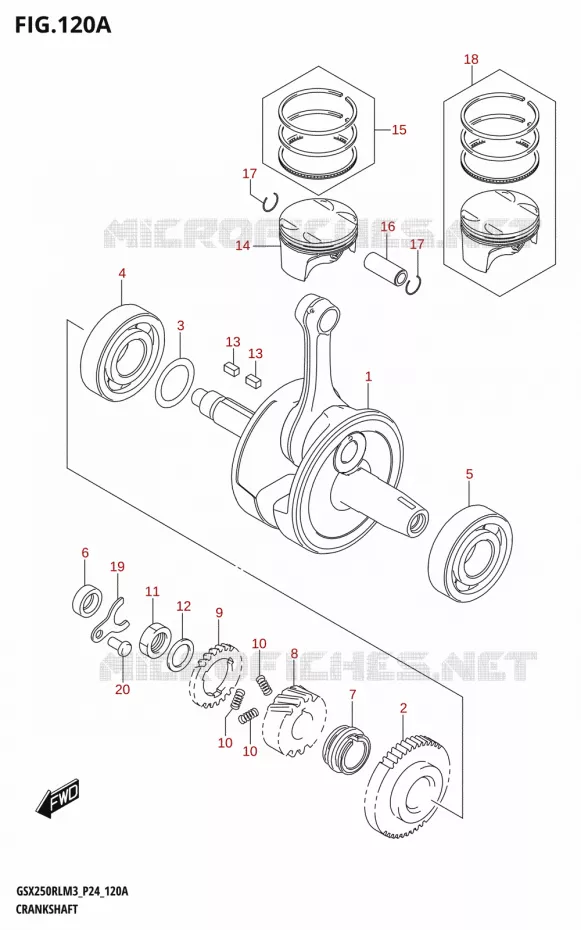 VILEBREQUIN Suzuki MOTO 250 GSX-R 2023  GSX250RL M3 (P24)