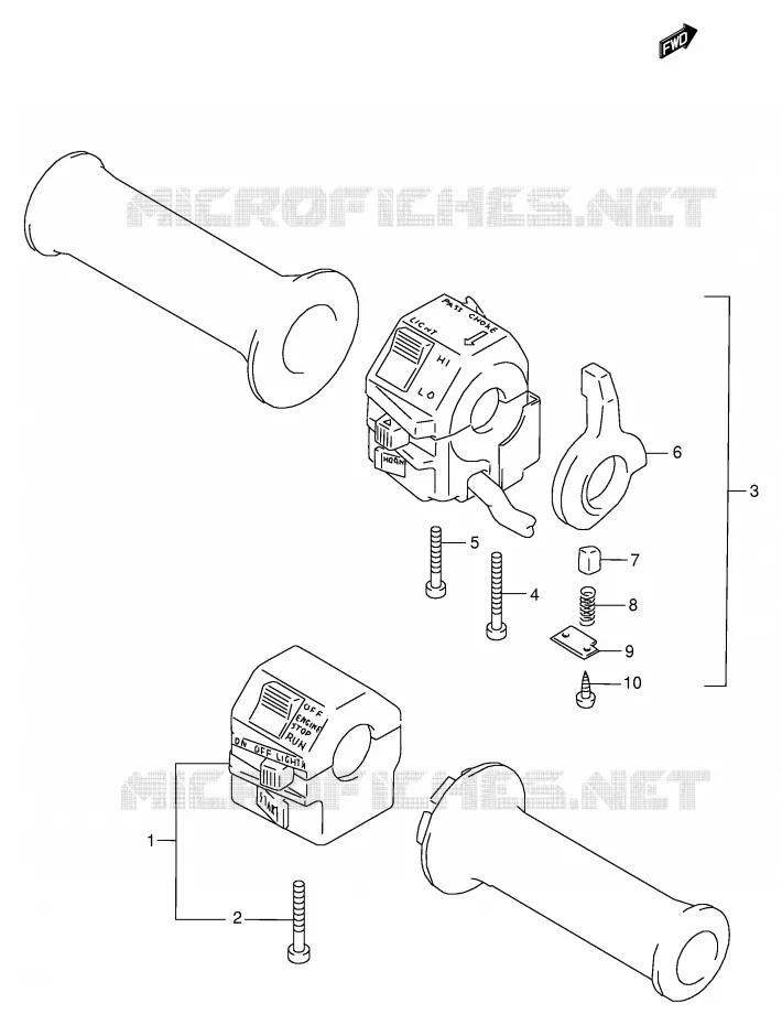 COMMODOS Suzuki MOTO 800 VX 1996  VX800UT(E4)
