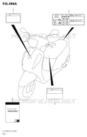 ETIQUETTE pour Suzuki ACCESS 125 2022