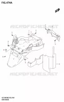GARDE BOUE ARRIERE pour Suzuki ACCESS 125 2023
