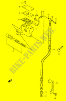 MAITRE CYLINDRE AVANT (MODELE W/X/Y/K1) pour Suzuki INTRUDER 1500 2002