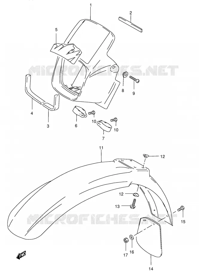 BOL DE PHARE (MODELE R) Suzuki MOTO 50 TS-X 1988  TS50XKJ(E1)