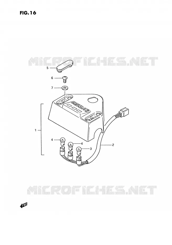 ENSEMBLE TEMOINS Suzuki MOTO 185 TS-ER 1992  TS185ERN(E24)