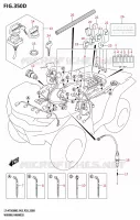 FAISCEAU ELECTRIQUE (LT A750X:(P03,P28)) pour Suzuki KINGQUAD 750 2025