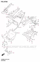 GARDE BOUE ARRIERE pour Suzuki GSX 800 2025