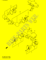 CLIGNOTANTS (MODELE K2/K3) pour Suzuki INTRUDER 1500 2002