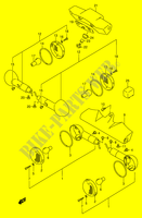 CLIGNOTANTS (MODELE W/X/Y/K1) pour Suzuki INTRUDER 1500 2002