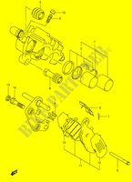ETRIER DE FREIN AVANT (MODELE K2/K3/K4) pour Suzuki INTRUDER 1500 2002
