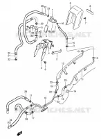 RENIFLARD (MODELE K1/K2/K3/K4 E33) pour Suzuki INTRUDER 800 2002