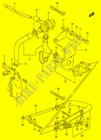 SYSTÈME DE RECYCLAGE GAZ D'ECHAPPEMENT (E18) pour Suzuki INTRUDER 800 1998