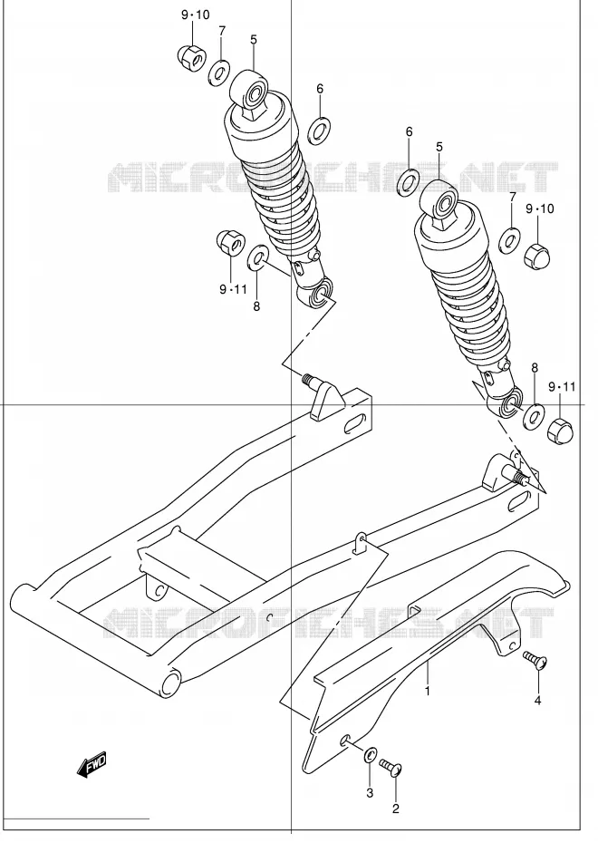 CARTER DE CHAINE Suzuki MOTO 250 INTRUDER 2000  VL250Y(E2)